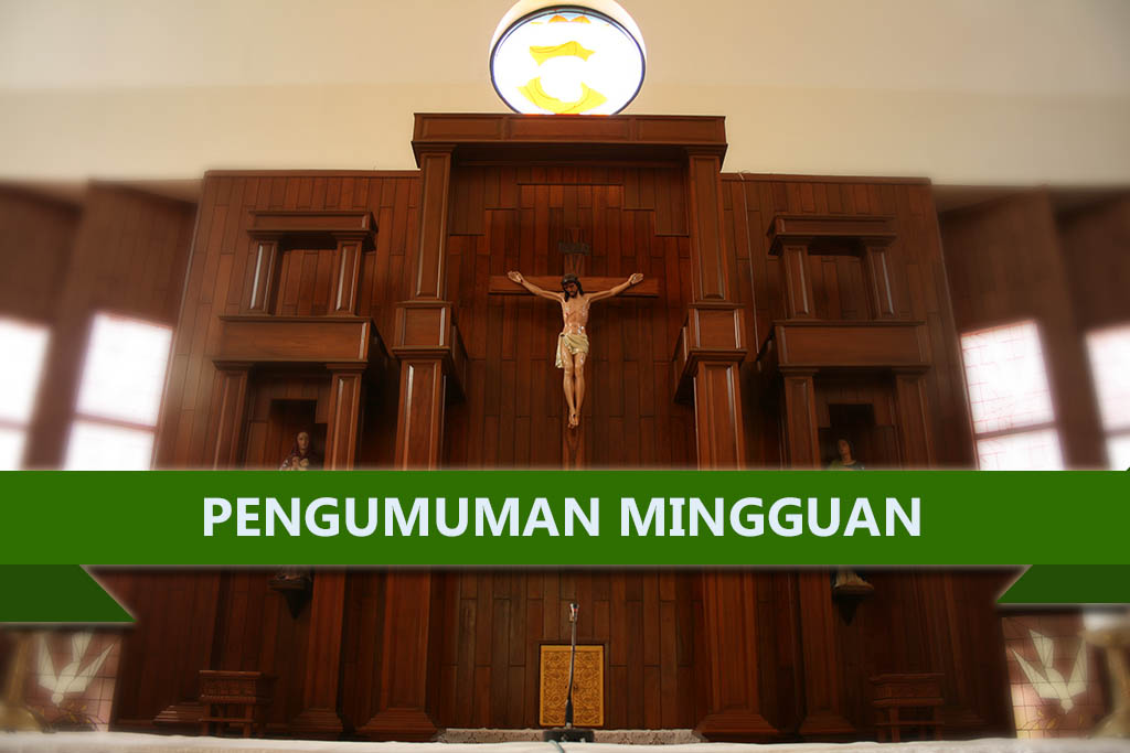 Pengumuman Paroki 28/29 Juni 2025